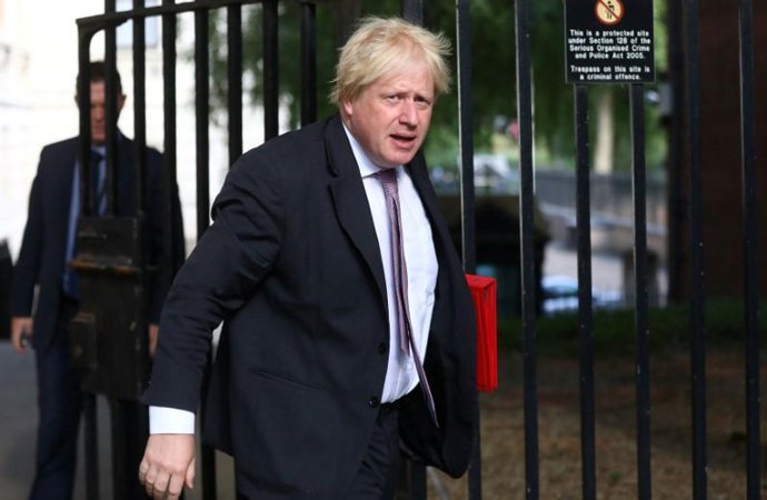 Boris Johnson robustly opposed PM's Brexit plan