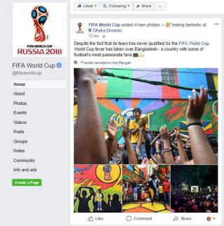 Bangladesh's World Cup fever gets FIFA recognition