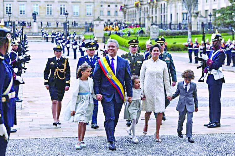 Ivan Duque becomes Colombia's president