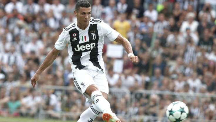 Ronaldo takes just 8 minutes to score for Juventus