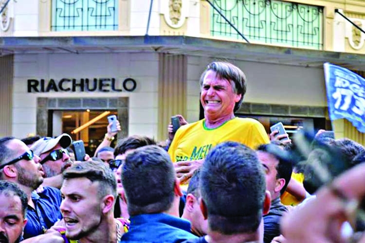Brazil polls plunged into chaos by attack on Bolsonaro
