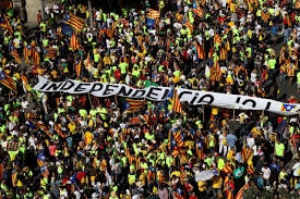 Million rally for Catalonia independence