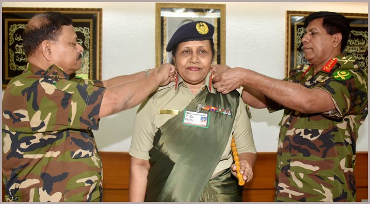 Susane Giti made 1st woman major general