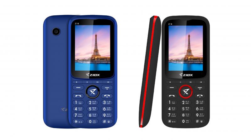 Ziox Mobiles launches Z18 feature phone for Rs 1,860