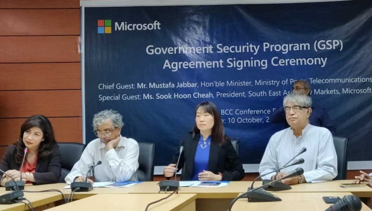 Microsoft, Bangladesh sign cyber security deal
