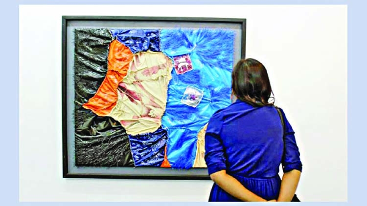 Sajib's maiden solo art show at Kalakendra