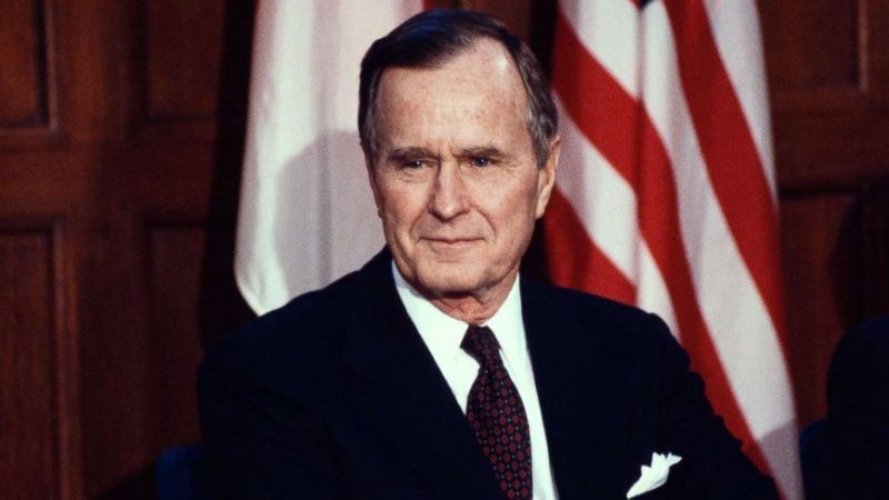 Former US President George HW Bush dies