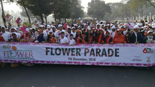 DCCI holds flower parade