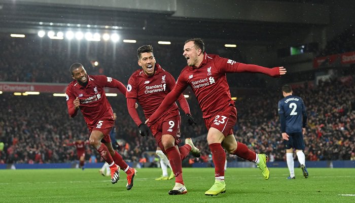 Liverpool back on Premier League top