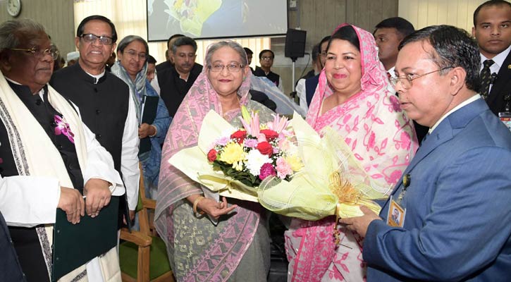 Sheikh Hasina becomes leader of Jatiya Sangsad