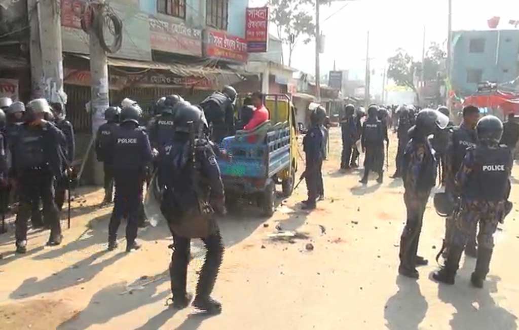 RMG worker killed in Savar clash with cops