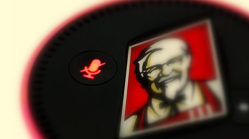 Alexa! Tell KFC that I am very hungry