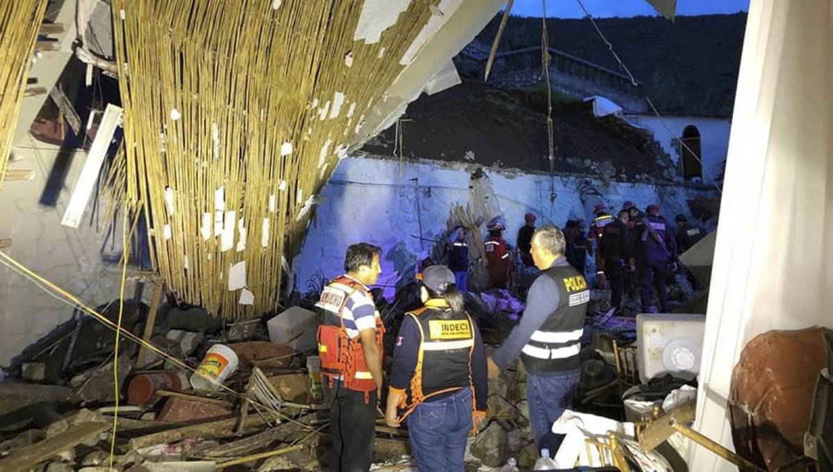 Collapse at Peruvian hotel kills 15 amid wedding celebration