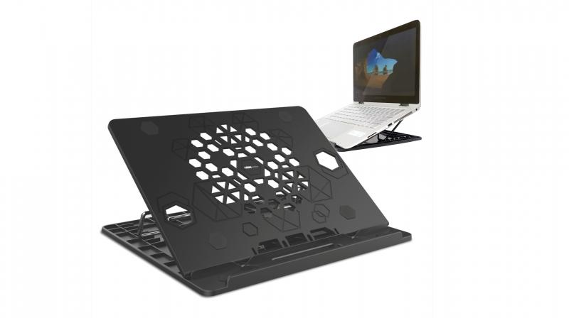 Portronics launches My Buddy Hexa portable laptop stand