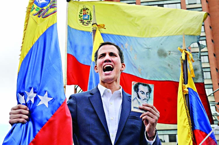 Guaido vows to open aid routes