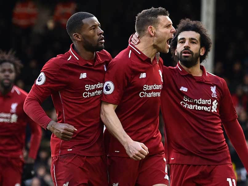 Liverpool survive Fulham scare to go top of PL