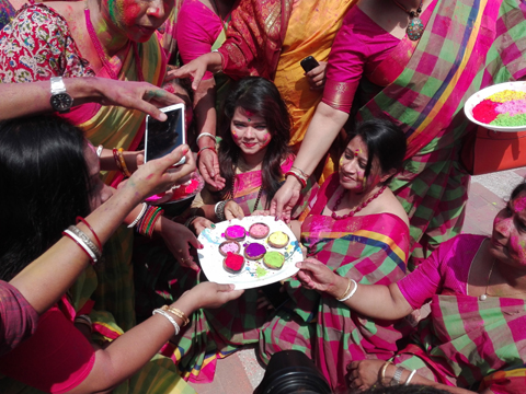 Holi festival celebrated with enthusiasm, fanfare
