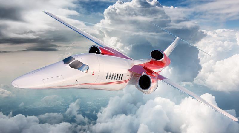 New supersonic jet to run completely on biofuels, flies in 2023