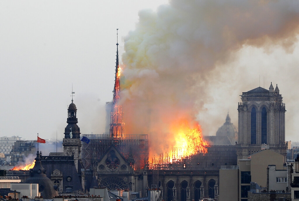 Notre Dame's age, design fueled fire and foiled firefighters
