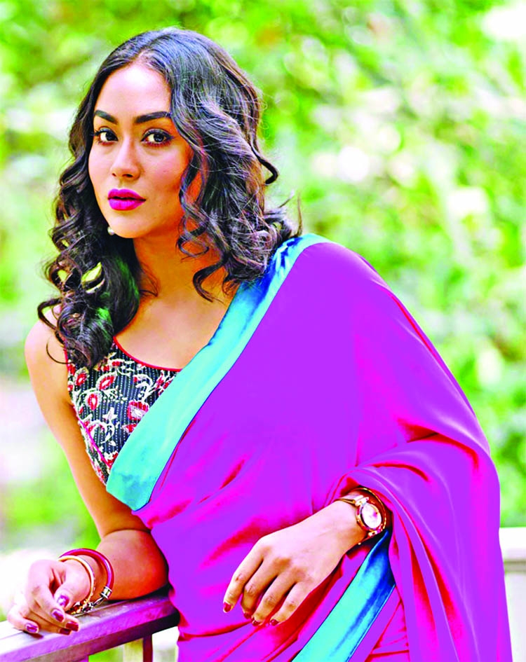 Momo in new telefilm 'Andhokar Dhakai'