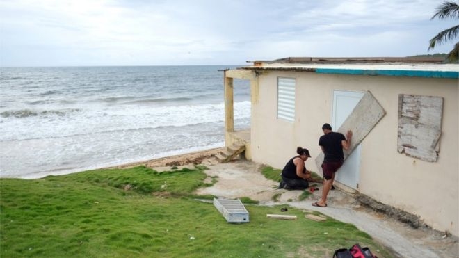 Hurricane Dorian grazes Puerto Rico