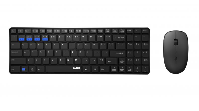 Rapoo launches 9300M Multi-mode wireless keyboard and optical mouse combo