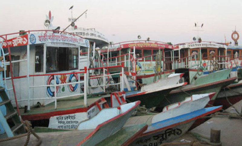 Ferry services on Kathalbari-Shimulia route suspended