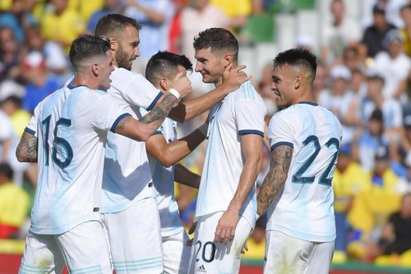 Argentina hit Ecuador for six in friendly