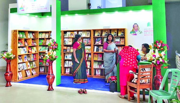 Exhibition features books penned by Sheikh Hasina