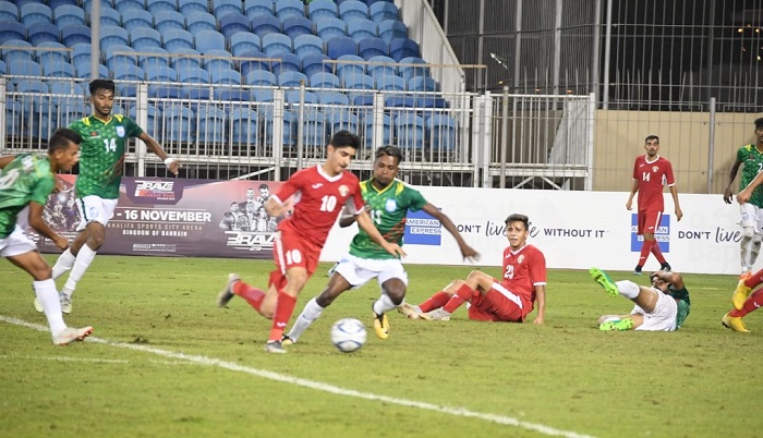Bangladesh draw 1-1 with Jordan in AFC U-19 Qualifiers