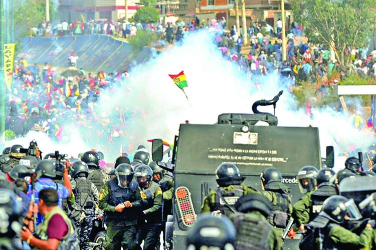 'Bolivia crisis could spin out of control'