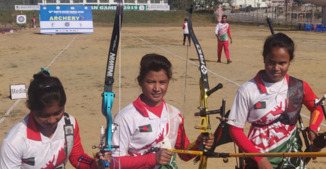 Bangladesh claim six out six golds in archery team events