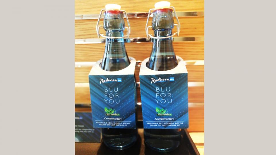 Radisson Blu Ctg goes green, brings eco-friendly glass water bottles