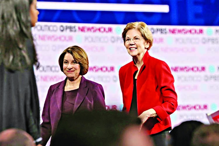 NYT endorses Warren, Klobuchar for president