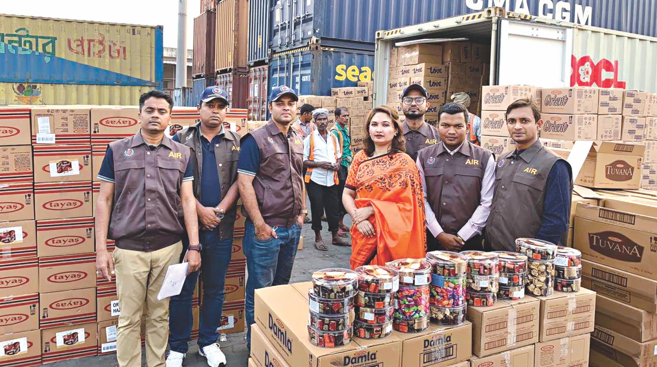 Ctg customs seizes illegally imported cigarette, chocolate