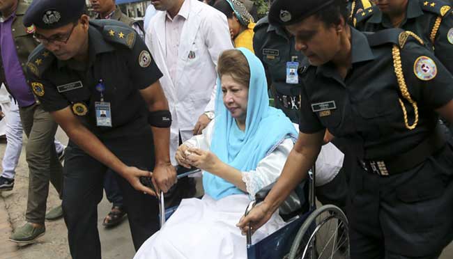 Khaleda steps into 3rd year in jail