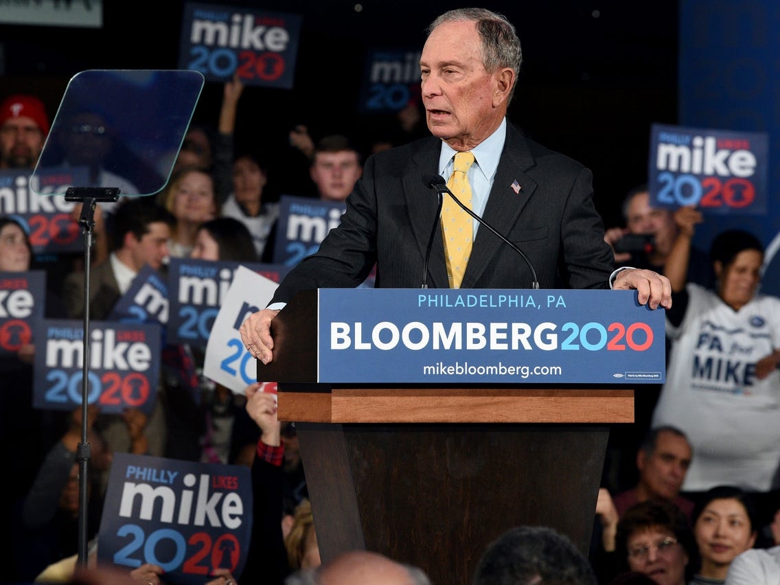 Bloomberg said 'all crime' in minority areas