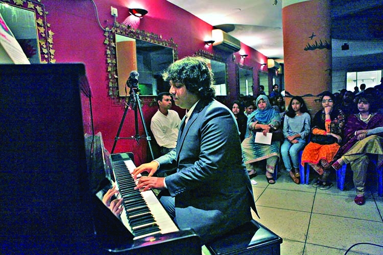 Piano workshop at AF Dhaka