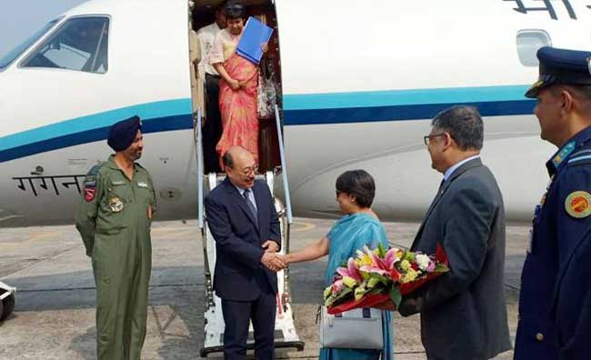 Indian Foreign Secretary Shringla in Dhaka