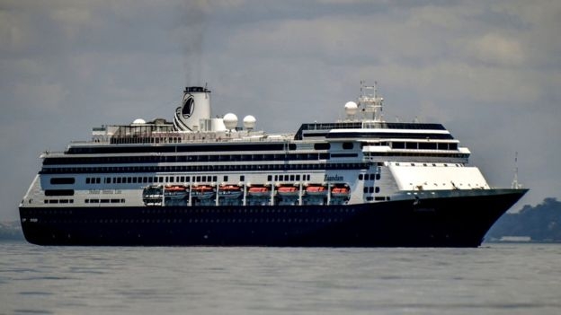 Coronavirus ship in race to transfer passengers