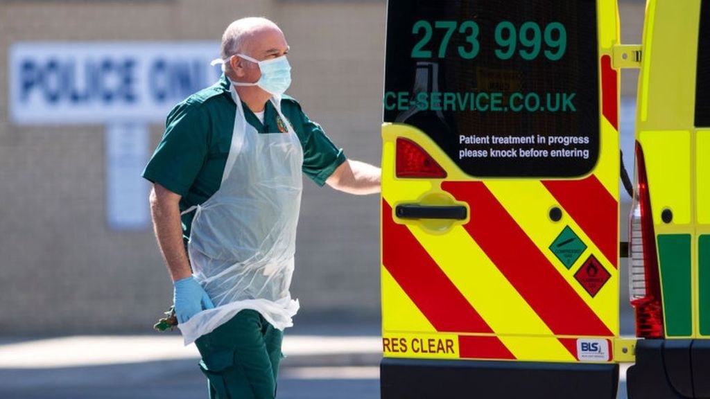 UK hospital coronavirus deaths pass 20,000