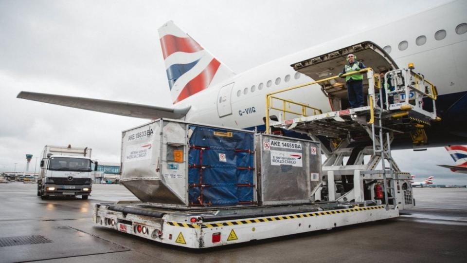 British Airways increases cargo flights to China