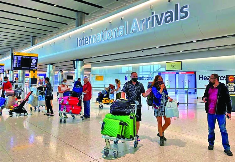 UK to introduce quarantine for int'l arrivals on June 8