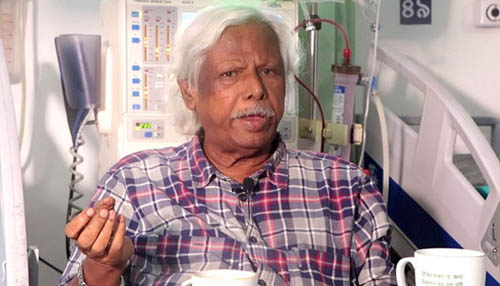 Dr Zafrullah's state worsens, develops fever, throat pain