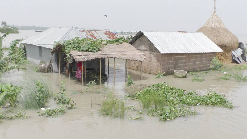 Flood may remain constant found in five districts, improve found in eight