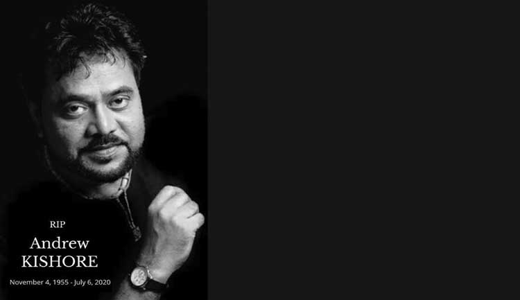 Cultural arena mourns Andrew Kishore's departure