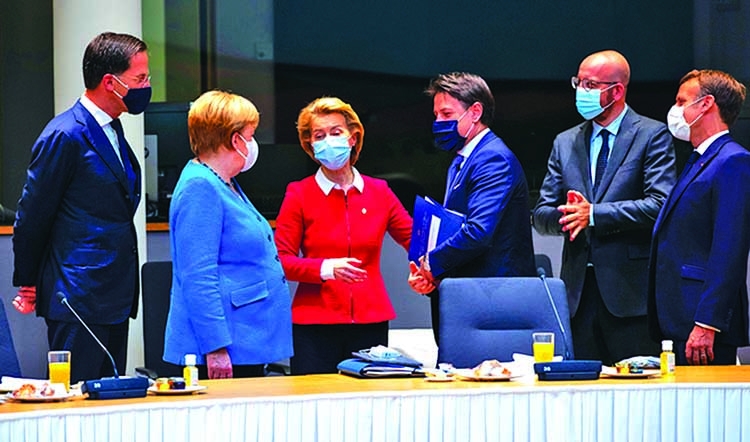 EU reaches 'truly historic' deal in pandemic recovery
