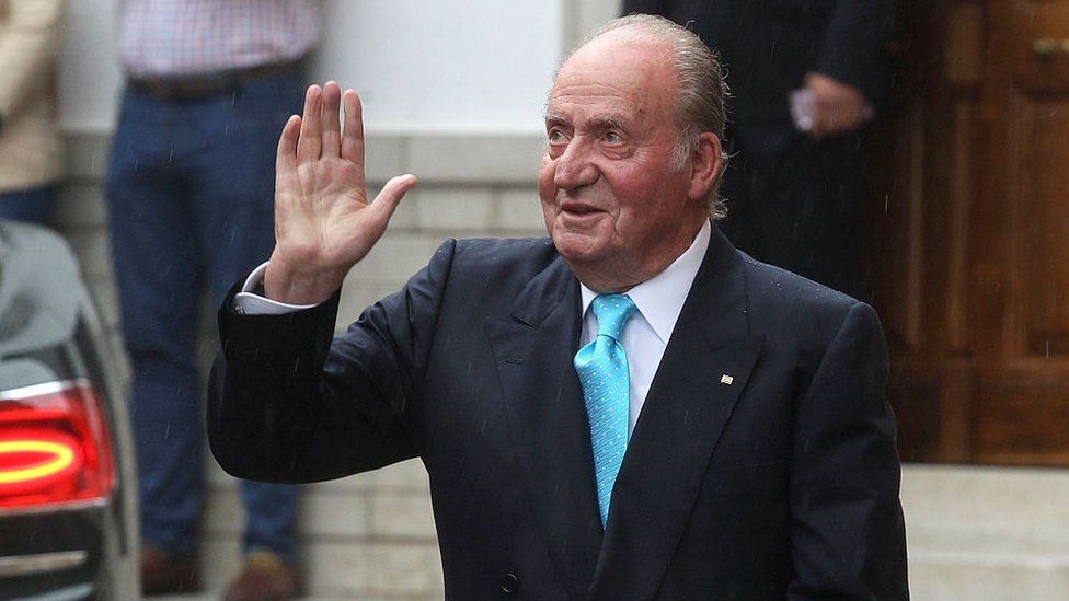 Spain's ex-King Juan Carlos lands in UAE: reports