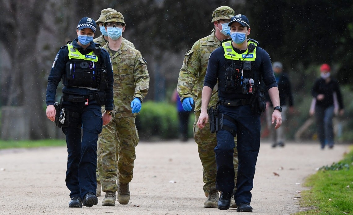 Australia records deadliest evening of the pandemic