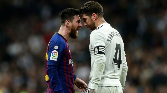 Those who prefer to beat the very best want Messi to remain: Ramos